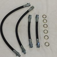 Flexible Brake hose kit - Set of 4 brake hoses.