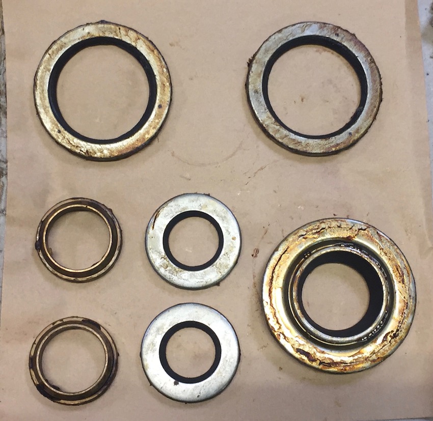 Front Axle Gasket Set - NOS - MB/GPW/M201 - Image 5