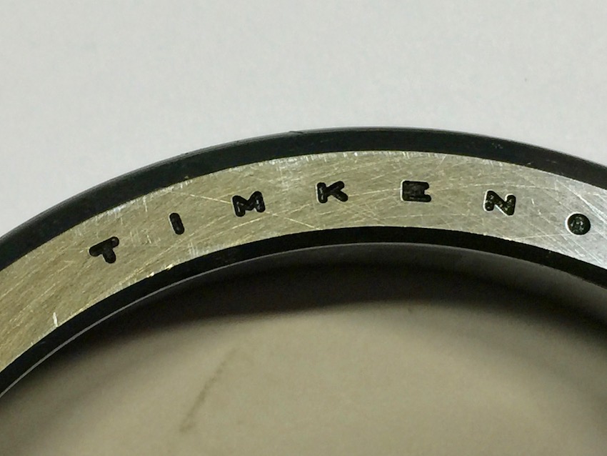 Differential Pinion bearing - Inner - Genuine TIMKEN USA - WO52876/WO52877 - Image 4