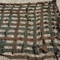 Camouflage Netting - Lot of two nets - Hessian.