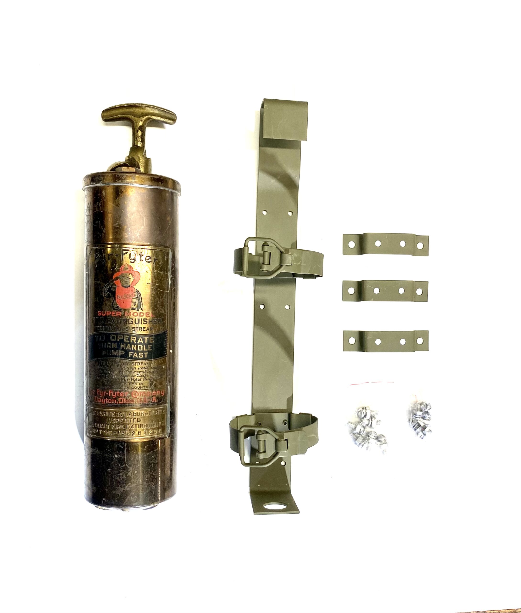 Fyr-Fyter 'Super Model' One Quart Fire Extinguisher - ORIGINAL